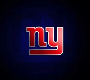 Red New York Giants Logo Wallpaper