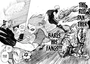 Red_ Panther_ Unleashed_ Blue_ Lock_ Manga Wallpaper