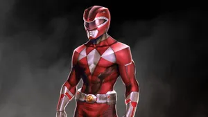 Red Ranger Power Suit Wallpaper