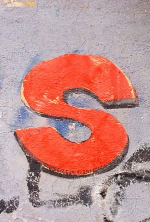 Red S Graffiti Art.jpg Wallpaper