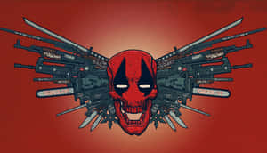 Red Skull Arsenal Artwork Wallpaper