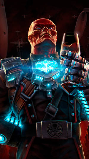 Red Skull Leader Of Hydra Wallpaper