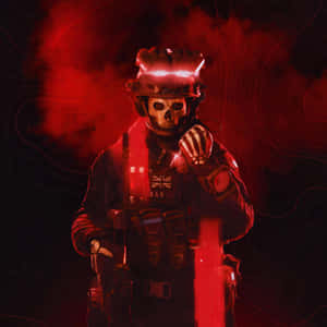 Red Skull Soldier M W2 Wallpaper