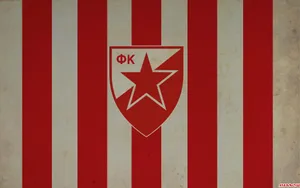 Red Star Fk Crvena Zvezda Logo Wallpaper