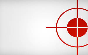 Red Target Sign Wallpaper