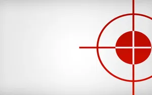 Red Target Sign Wallpaper