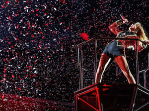 Red Taylor's Version | Music Album Cover Wallpaper