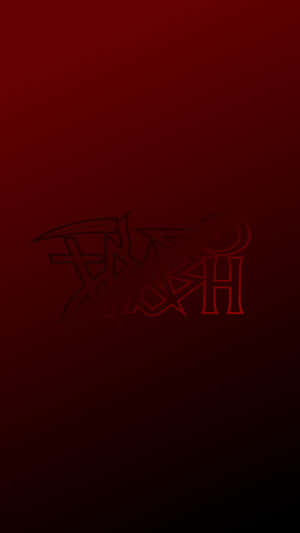 Red Trash Gang Logo Wallpaper