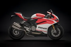 Red White Ducati 1920x1080 Motorcycle Wallpaper