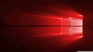 Red Windows Logo For 1280x720 Gaming Wallpaper