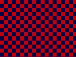 Redand Blue Checkerboard Pattern Wallpaper