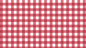 Redand White Checkerboard Pattern Wallpaper