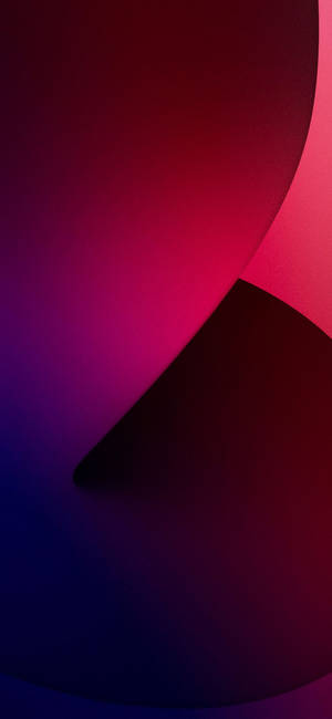 Reddish Pink Abstract Art Ios 16 Wallpaper