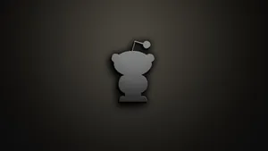 Reddit Alien Shadow In Black Wallpaper