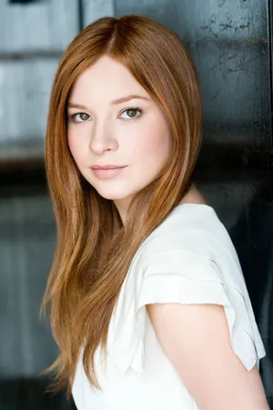 Redheaded Woman Portrait Wallpaper