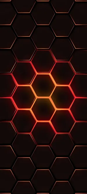 Redmi Note 10 Electronic Honeycomb Wallpaper