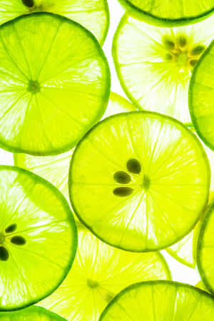 Refresh Your Phone Experience With Lemon Iphone Wallpaper