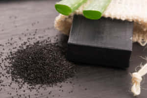 Refresh Your Skin With The Natural Power Of Black Soap Wallpaper