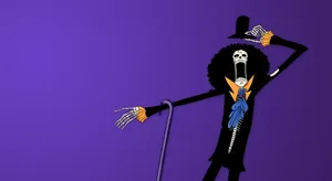 Refreshing Brook By A Grassland Wallpaper