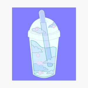 Refreshing Bubble Tea & Anime Fun! Wallpaper