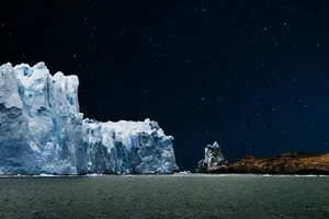 Refreshing Ice Blue Wallpaper