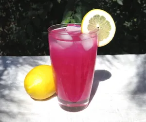 Refreshing Pink Lemonade In A Glass Jar Wallpaper