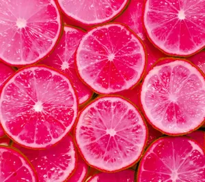 Refreshing Pink Lemonade In A Glass Jar Wallpaper