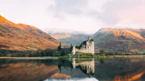 Refreshing Scotland Landscape With Awe Inspiring Cliffs Wallpaper