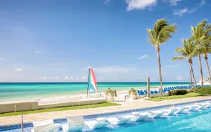 Refreshing Sea Breeze At A Beautiful Beach Wallpaper