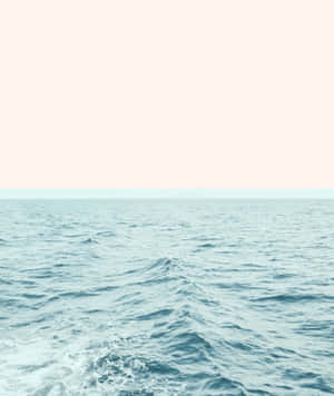 Refreshing Sea Breeze At Sunrise Wallpaper