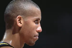 Reggie Miller Sweaty Face Wallpaper
