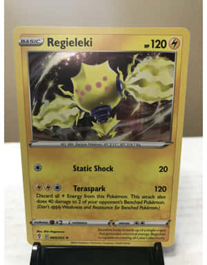 Regieleki Card On Display Wallpaper