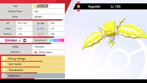 Regieleki Stats And Moves Wallpaper