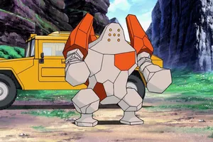 Regirock In The Pokemon Anime Wallpaper