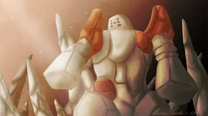 Regirock Surrounded By Sharp Stones Wallpaper