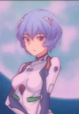 Rei Ayanami In Contemplation Wallpaper