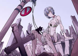 Rei Ayanami In Neon Genesis Evangelion Wallpaper