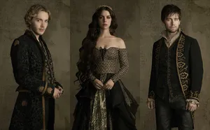 Reign Tv Series Cast Collage Wallpaper