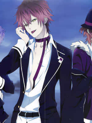 Reiji Sakamaki In A Serious Mood Wallpaper