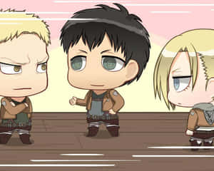 Reiner Braun Prepares For A Battle Wallpaper