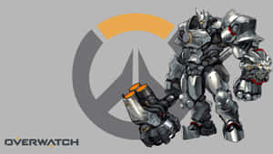 Reinhardt From Overwatch In Action Wallpaper