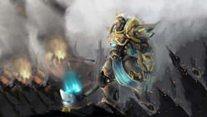 Reinhardt, The Unstoppable Crusader From Overwatch Wallpaper