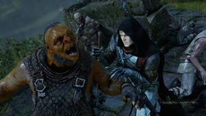 Reinvented Talion As You Conquer Mordor In Shadow Of Mordor Wallpaper