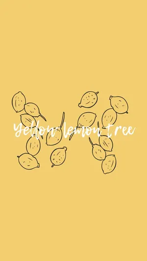 Relax And Refresh With Aesthetic Lemon Wallpaper