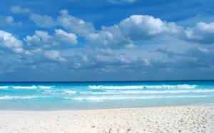 Relax And Unwind On This Caribbean Beach Wallpaper