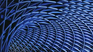 Relax In The Deep Blue Wallpaper