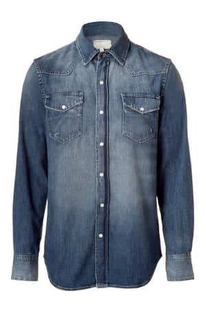 Relaxed & Fashionable Denim Blue Jeans Wallpaper