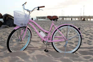 Relaxing Beach Cruiser Ride Wallpaper