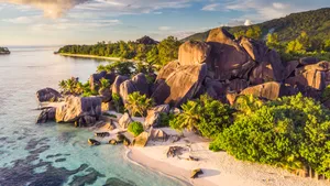 Relaxing Beach Holiday Escape Wallpaper