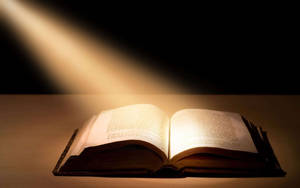 Religious Bible Spotlight Wallpaper